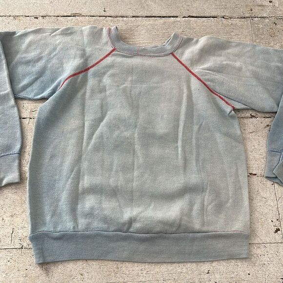 Vintage 1950s Worn To Perfection TOMMY Crewneck Sweatshirt - Picture 6 of 11